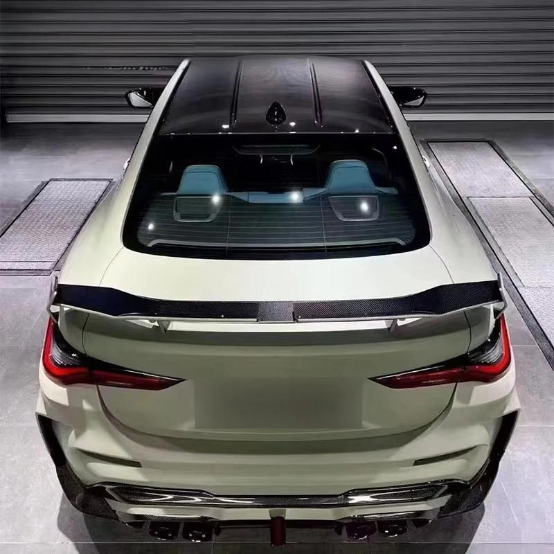 New IMP Style Dry Carbon Fiber Wide Body Kit for 2021+ for M3 G80 M4 G82 Front/Rear Bumper Hood Fender