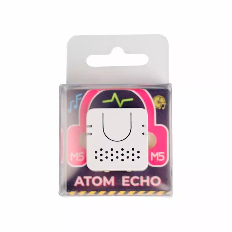مكبر صوت ذكي M5Stack ATOM eo قابل للبرمجة ، مدمج خفيف الوزن ، يدعم خدمة STT ، مدمج ESP32 ، بلوتوث ، واي فاي إنترنت