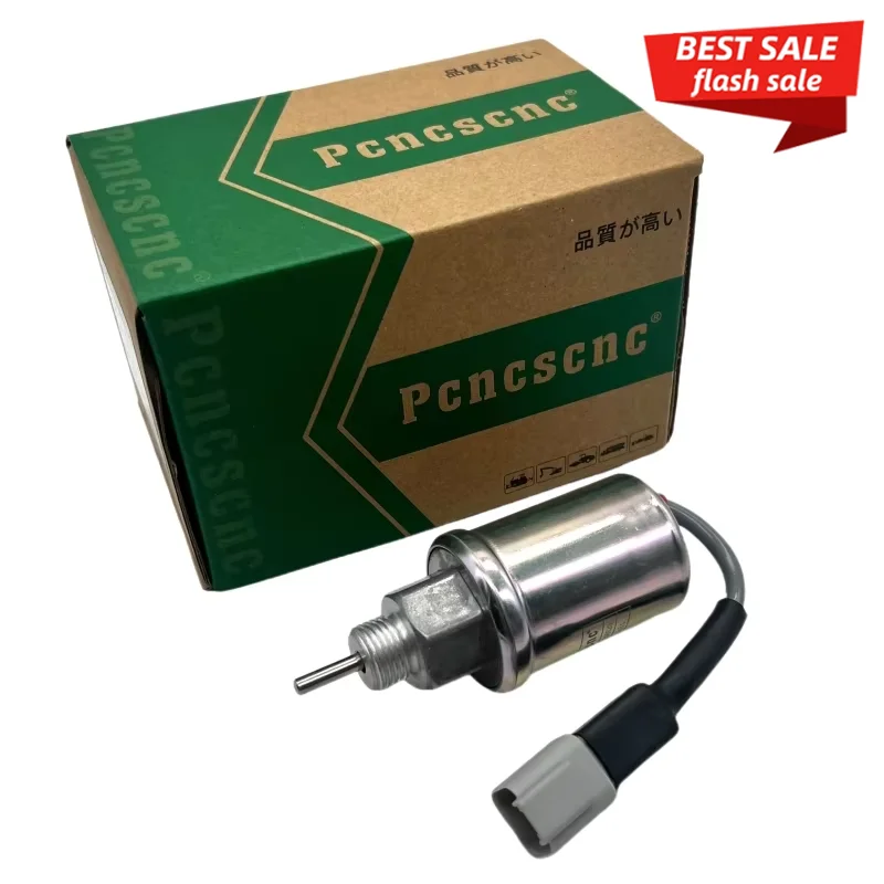 

12V Excavator Spare Part Diesel Engine Stop Solenoid U85206452 U85206451 U85206520 for Perkins