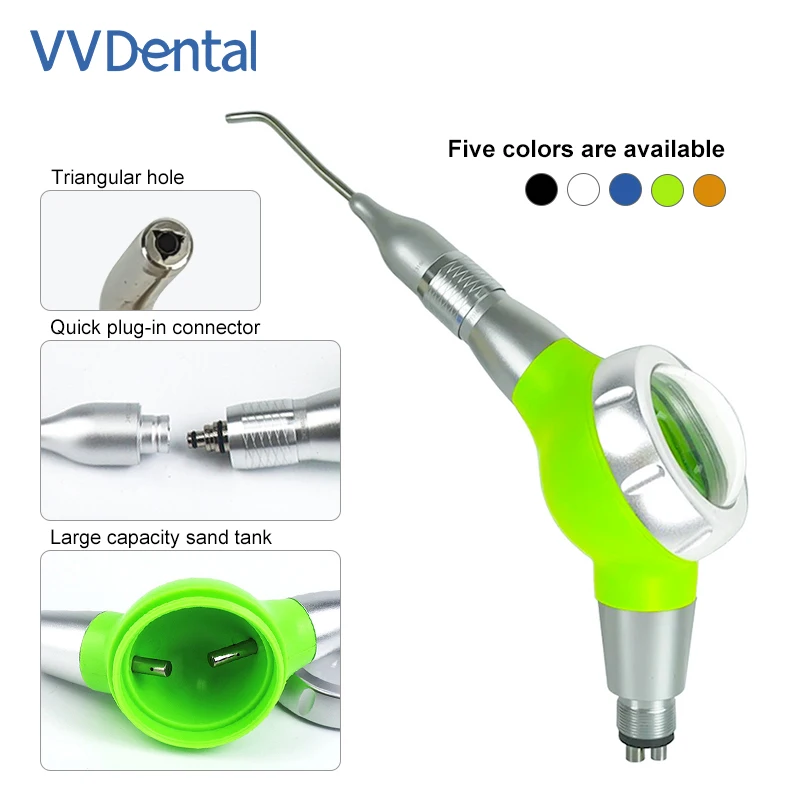VVDental Air Prophy Unit Whitening 2/4 Holes Air Polisher Sandblasting Dental Tools Air Prophy Spray Jet Oral Hygiene Cleaning