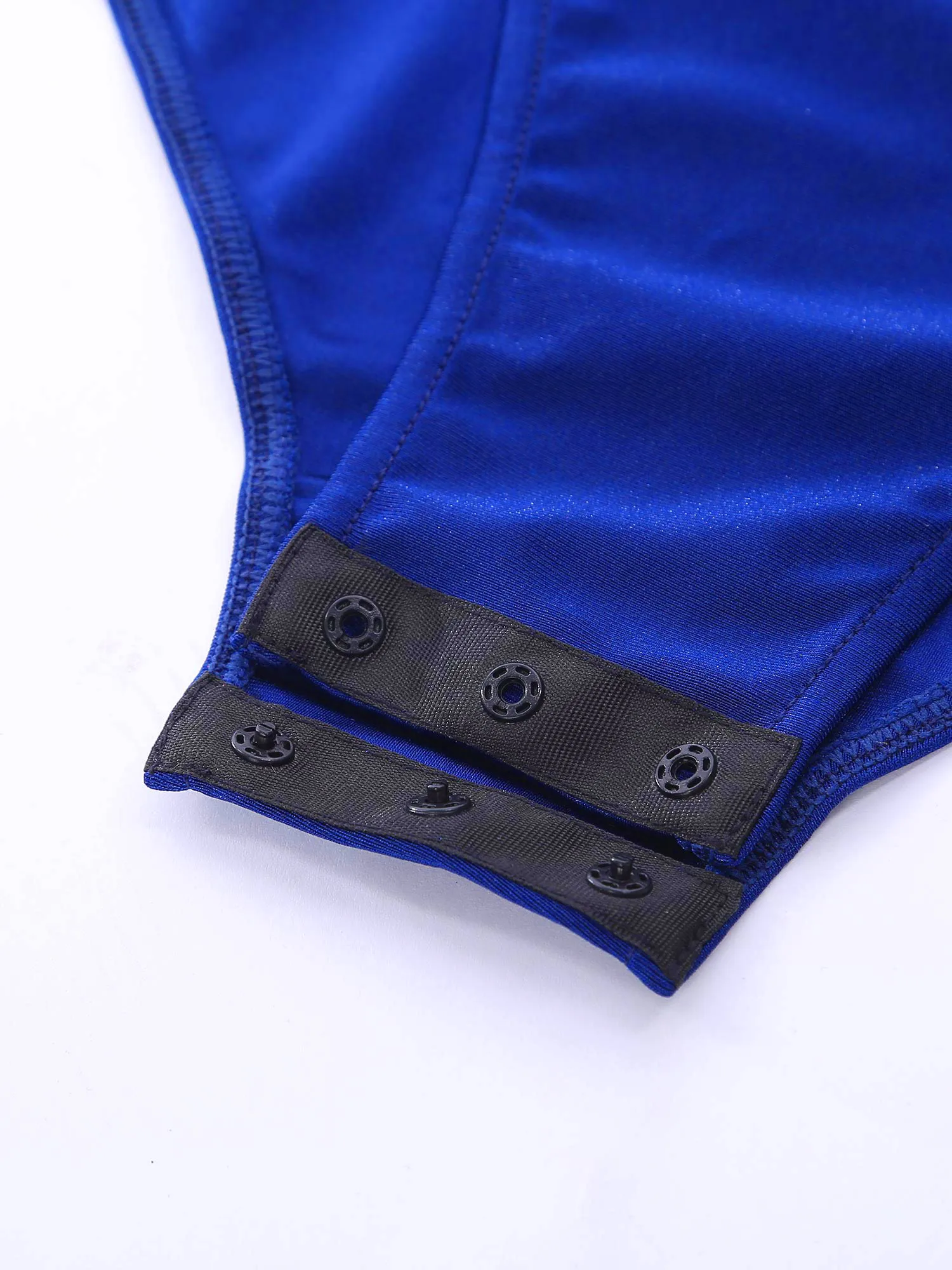 Women Figure Skating Leotard Latin Dance Cha-cha Gymnastics Acrobatics Costume Glittery Rhinestone Mesh Tassel Fringe Bodysuit