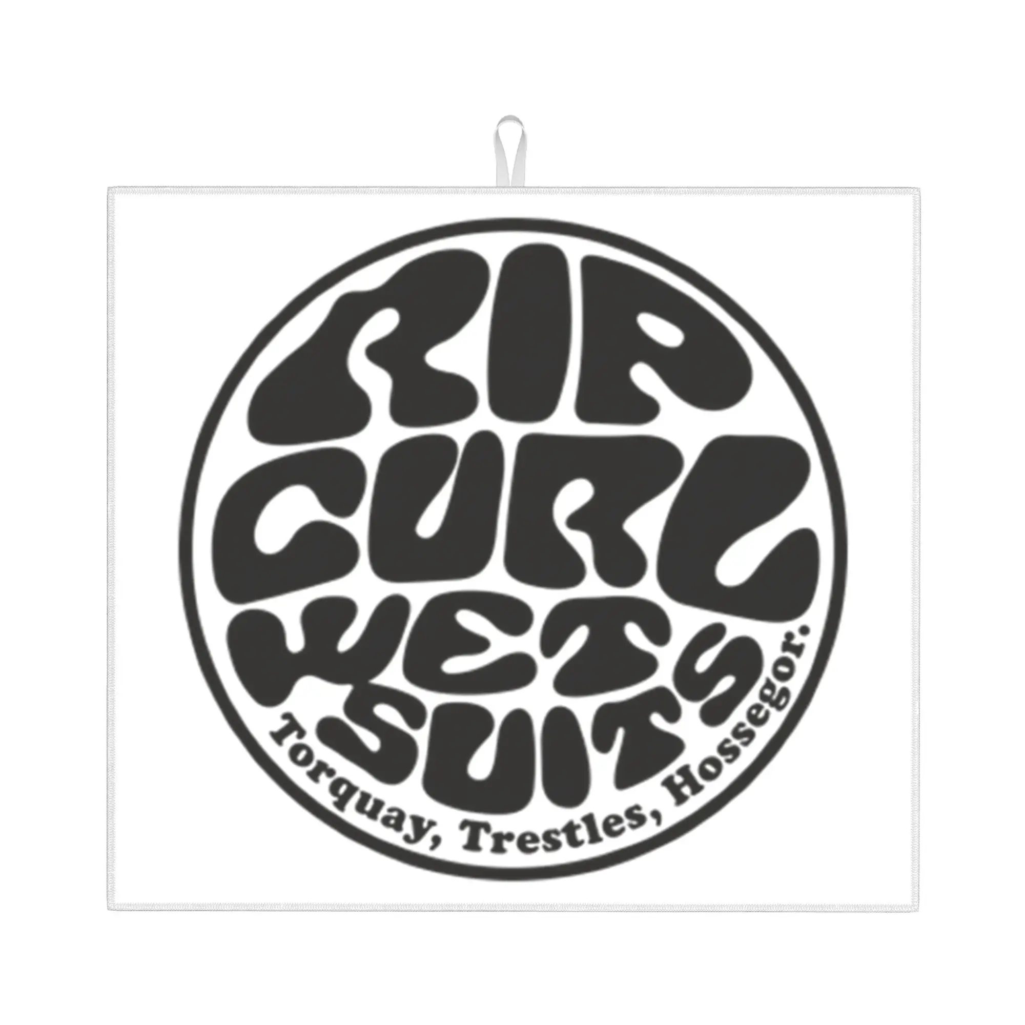 Drying Mat For Kitchen Rip Surfing Sportswear Curl Water Absorbent Waterproof Reusable  On Slip Kitchen Counter Protector Mat