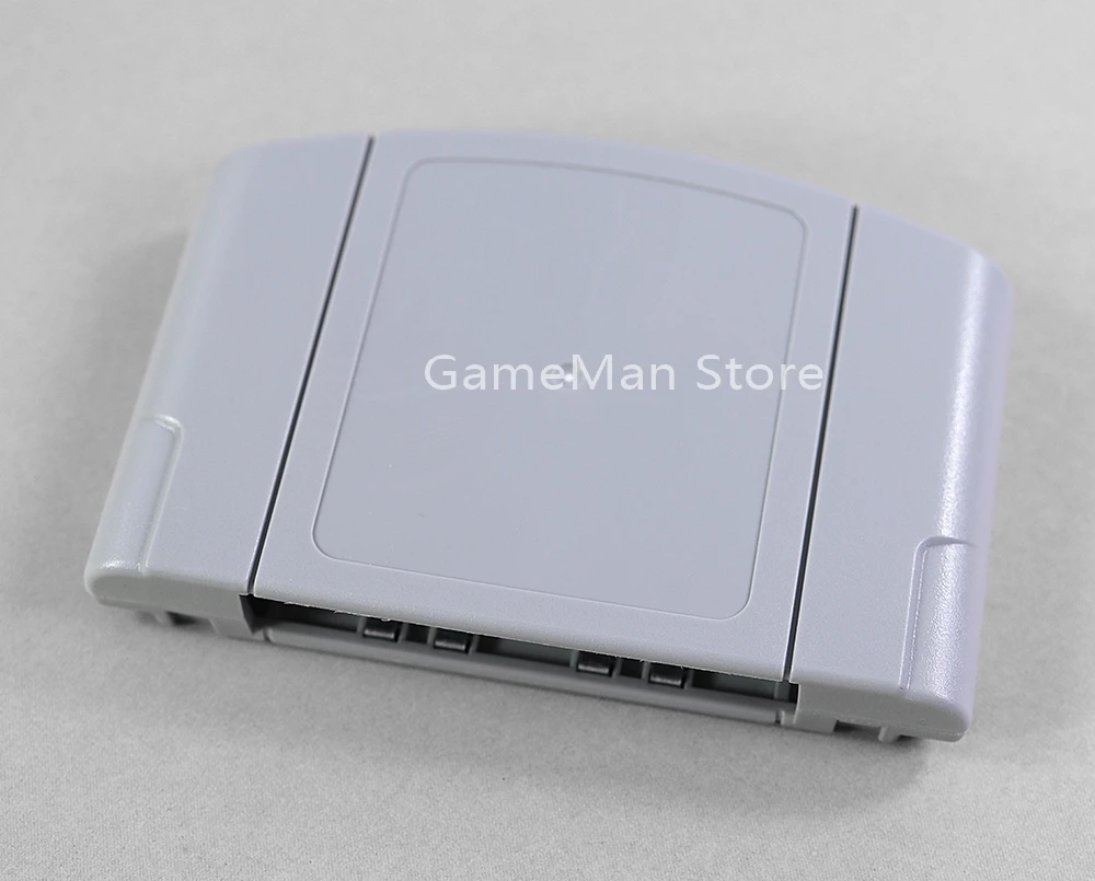 Juego de fundas para tarjetas de juego N64 versión estadounidense, estuche rígido de repuesto con soporte de hierro con tornillos, 10 juegos