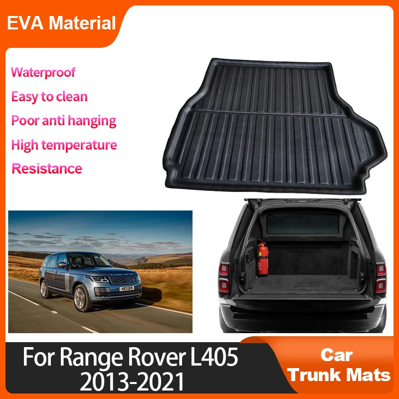 

Trunk Mat For Land Range Rover L405 2013 2014 2015 2016 2017 2018 2019 2020 2021 Car Accessorie Waterproof EVA Floor mat Clean