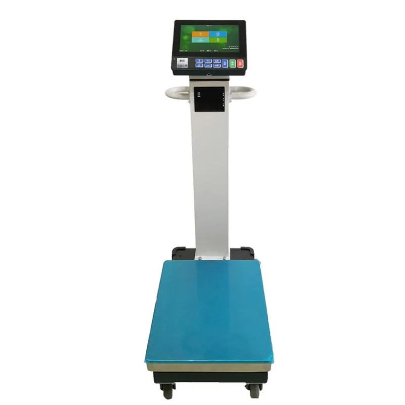 Food acceptance platform scale, supervision traceability to prevent cheating