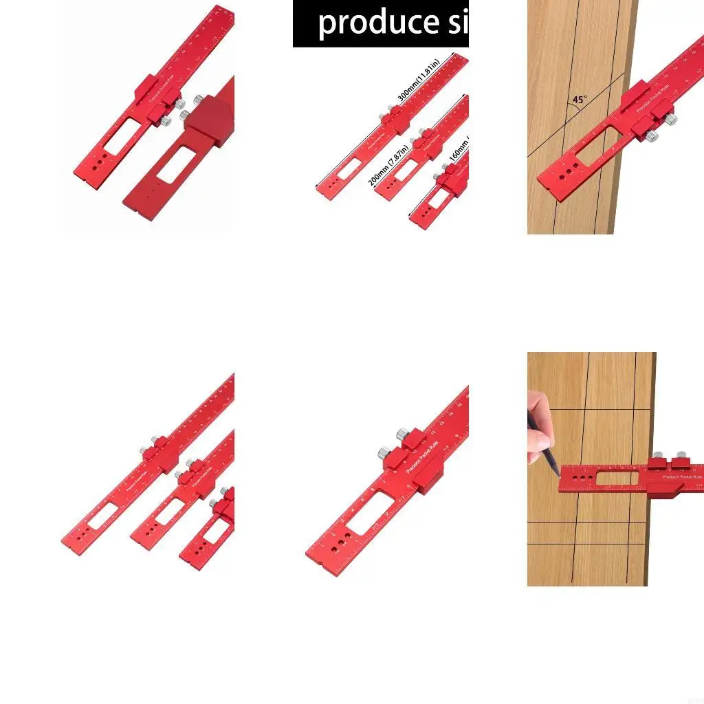 Layout Guide Set with Clear Guide Lines for Workshop Marking M4YD