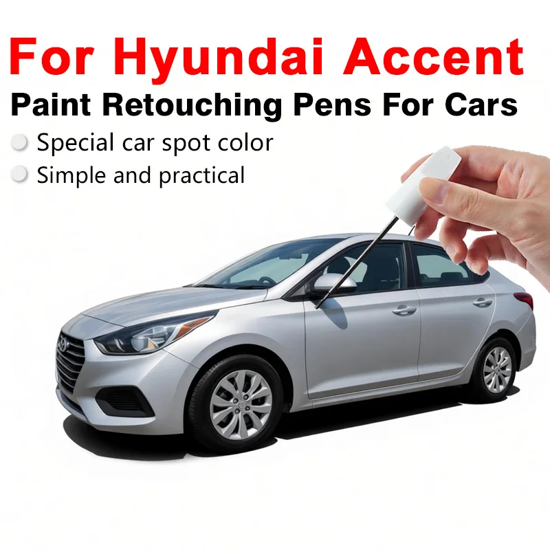 For Hyundai Accent Scratch Repair Pen Waterproof Fade Resistant Restores Paint Color Covers Small Scratches Easily