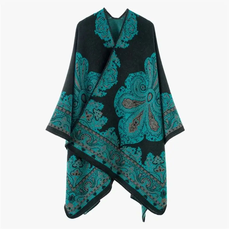 

652F Autumn Plaided Winter Shawl Scarf Wrap Thickened Long Comfortable Accessory For Outdoor Travel Home Unisex