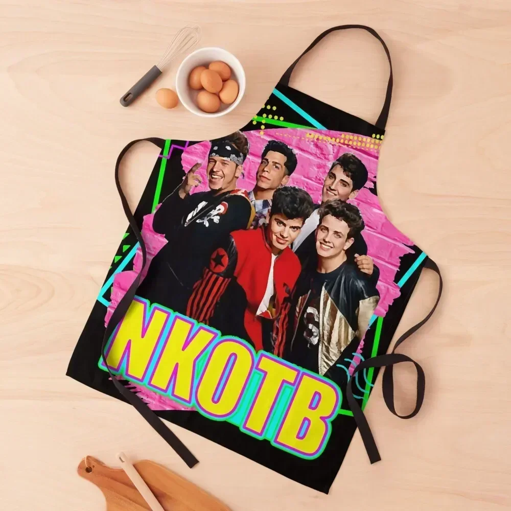 

NKOTB MusicClassic Essential Apron Novelties Kitchen And Home kitchen girl painting Kitchen And Home Items Apron