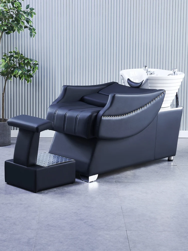 Hair Wash Massage Chairs Head Spa Lounge Comfort Shampoo Bed Barber Shop Sink Cama De Champu Beauty Furniture