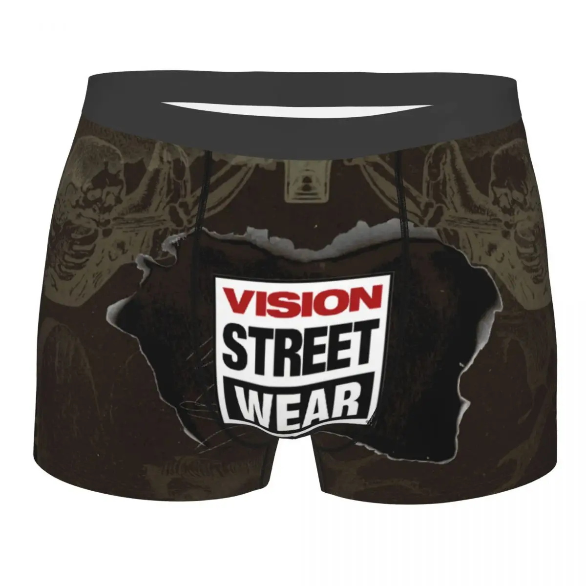 

Custom Cool Vision Street Wear Boxers Shorts Men Briefs Underwear Fashion Underpants
