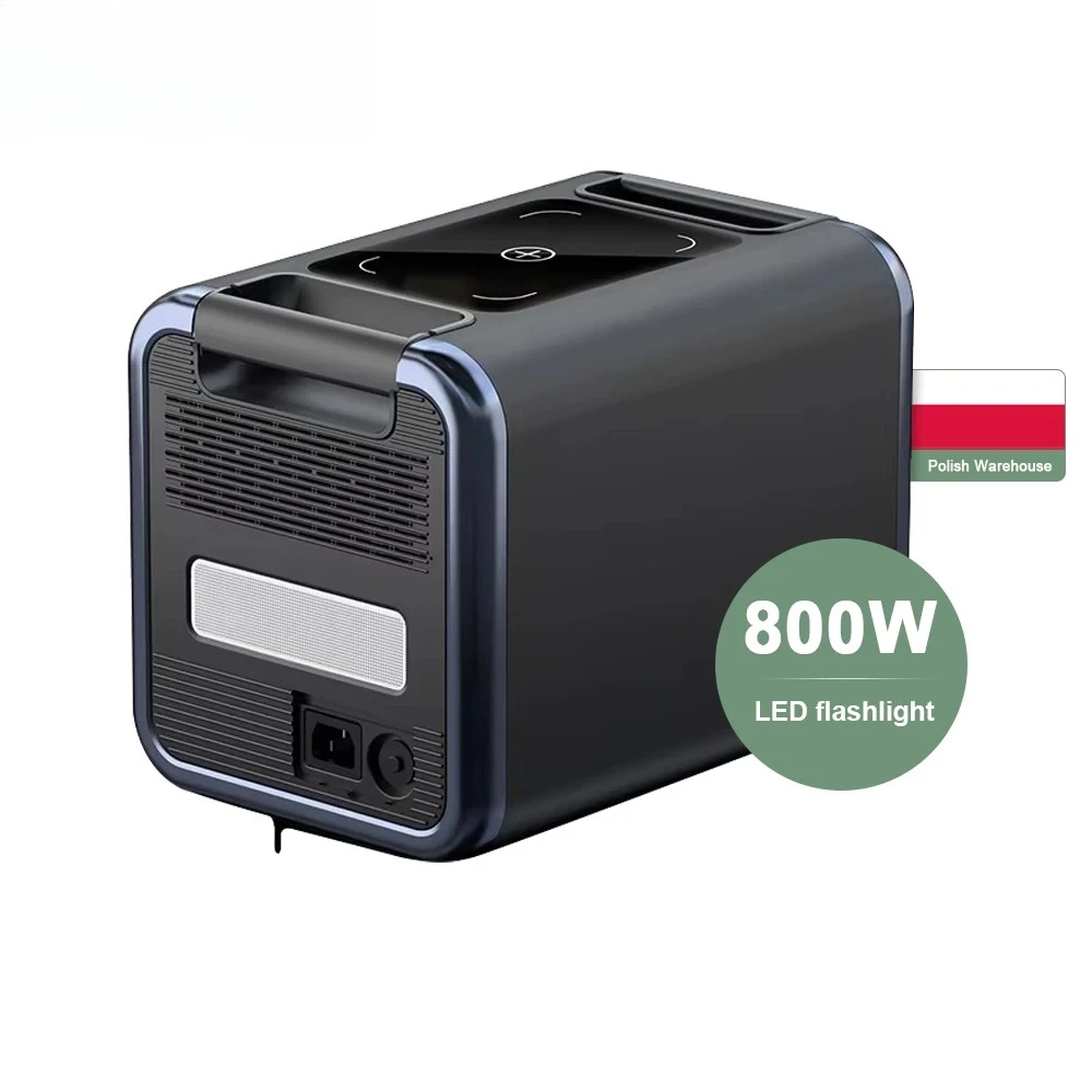 

Портативная электростанция 800 Вт 1200 Вт LiFePO4, солнечный генератор, 220 В, розетка переменного тока, тип-c, беспроводная зарядка, USB-порты постоянного тока, аварийное резервное копирование