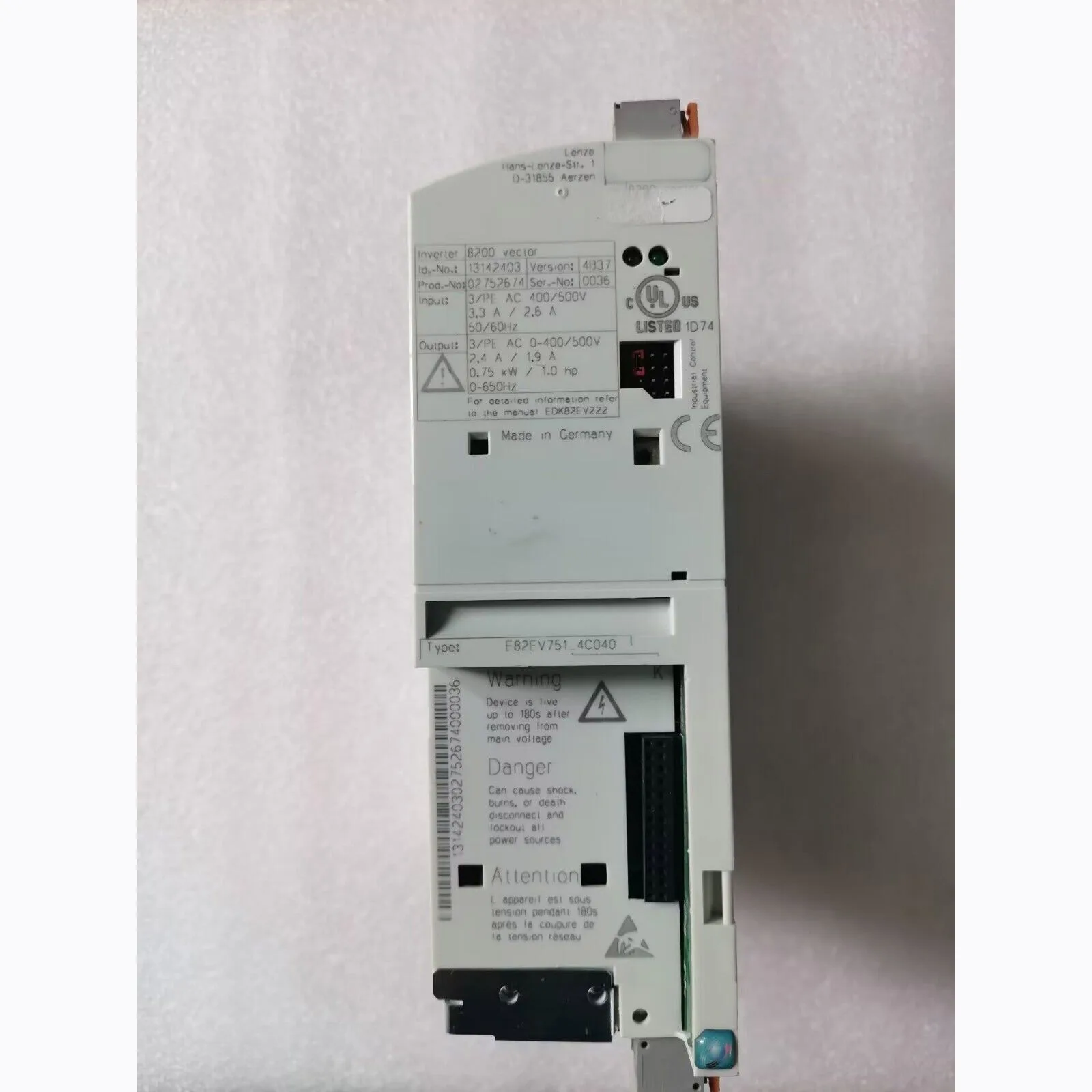 

ONE E82EV751-4C E82EV751K4C Inverter NEW