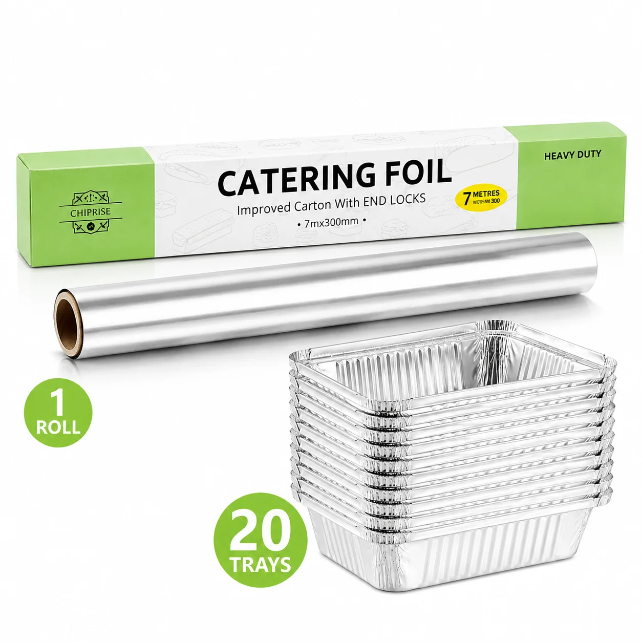 Meal Prep Wraps - Set Kombinasi Aluminium Foil – 1