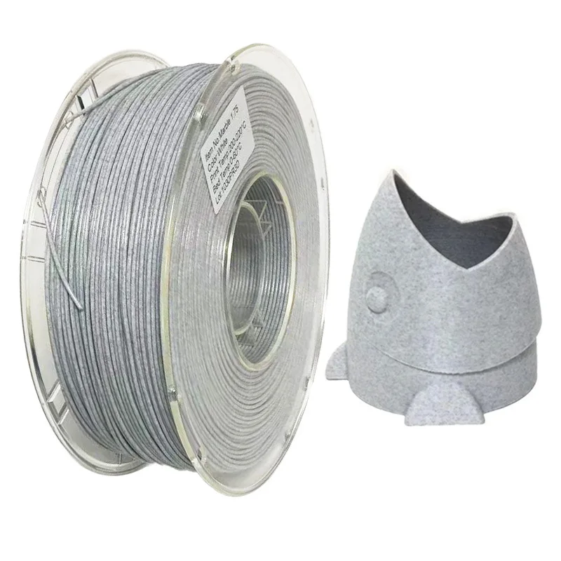 

Marble PLA 3D Printer Filament 1kg Realistic Stone Look 1.75mm 3D Printing Consumables Plastic Material for Smooth Finish Models