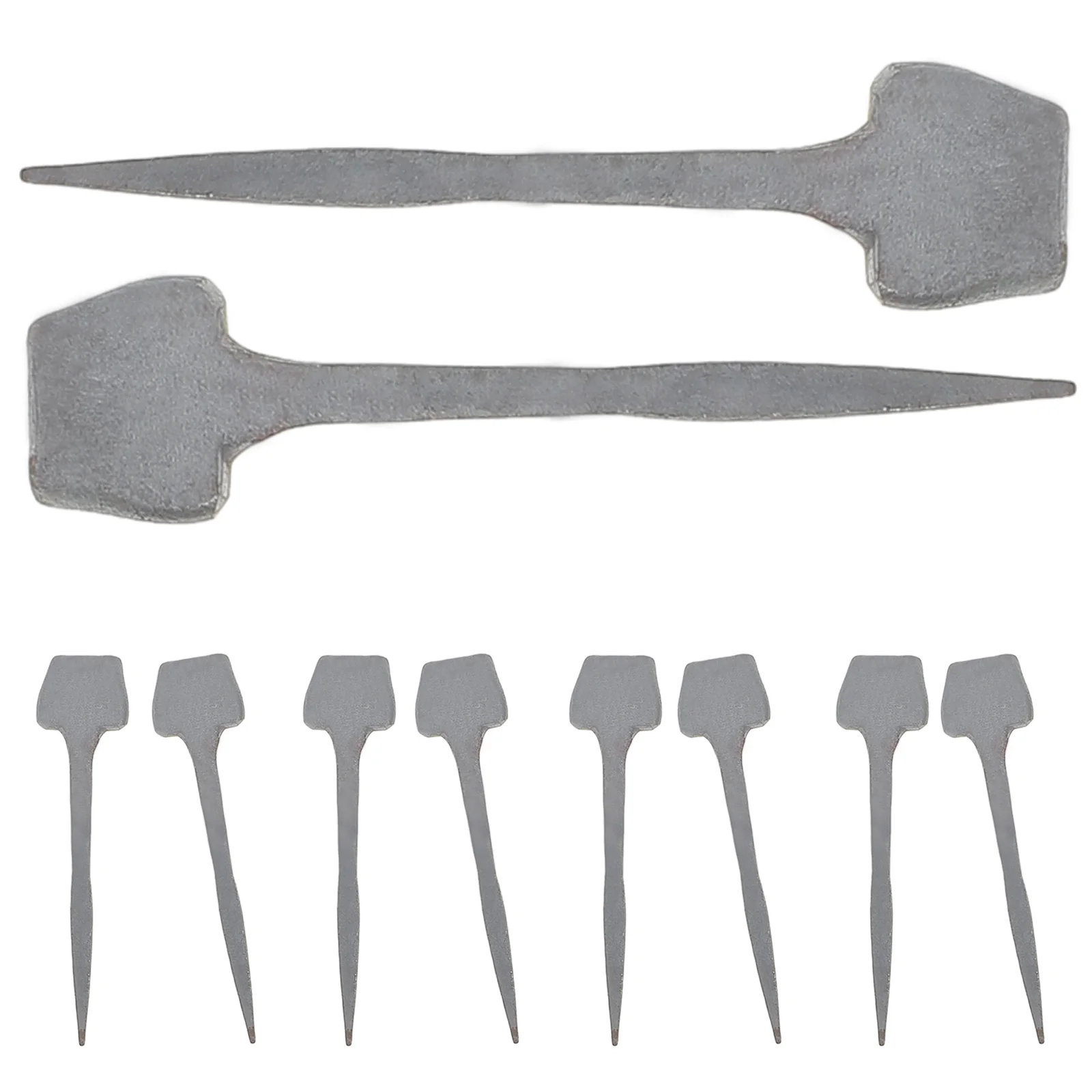 10 قطعة مسامير حدوة الحصان دائم الحديد عالية القوة حافر الأظافر الحصان حذاء المثبتات معدات مستقرة مسمار حدوة الحصان