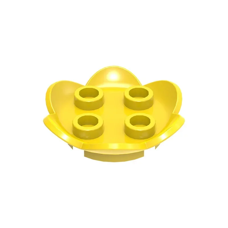 MOC 10PCS Part Bricks 15469W Special 2 x 2 With 6 Petals Plant Leaves Building Blocks Garden Glass House DIY Toys Children Gift