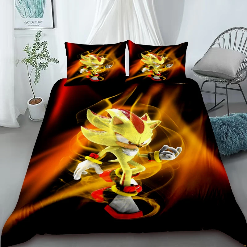 

duvet cover ropa cama suave algodón para lavandería, película S-Sonic-S dormitorio estudiantes para las cuatro estaciones
