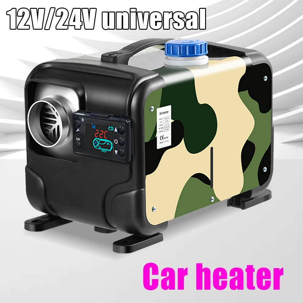 8000W All in One Diesel Air Heater 12V/24V Parking Heater For Winter Heating In Trucks Cars Homes Cabins Boats Camping 1 Pcs