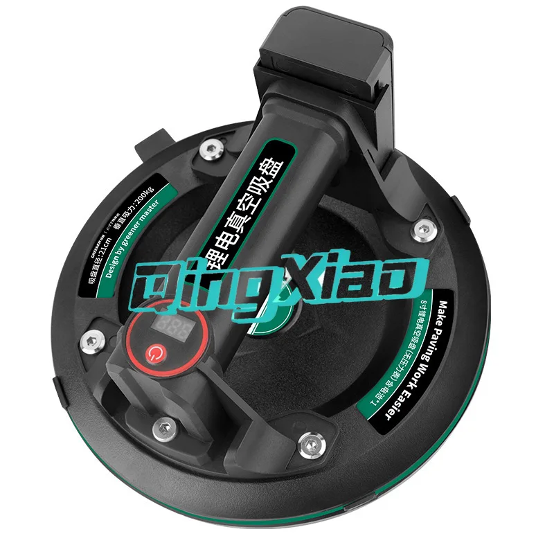 

Electric Heavy Duty Vacuum Suction Cup with Automatic Air Refill Tile Glass Lifter Powerful Handling Tool for Construction