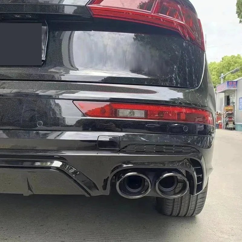 

Hot Product Rear Diffuser Gloss Black Rear Bumper Lip Sp Q5 2018 2019 2020 2021 Selling