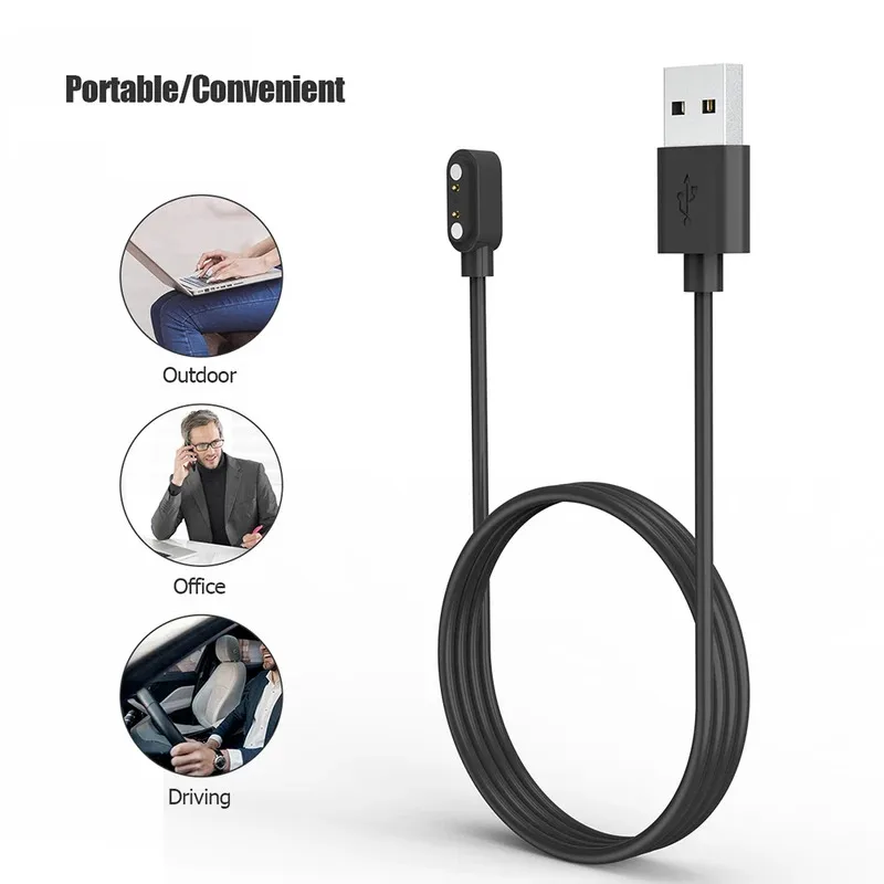60 センチメートル USB 磁気充電ケーブル交換用充電器コード 5V 1A スマートウォッチ高速充電ケーブル Xplora XGO2 キッズスマートウォッチ用