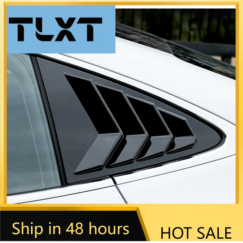 

For Geely Galaxy E8 2024 2025 Car Rear Louver Window Modification Exterior Triangular Window Patch Decorative Parts Accessories
