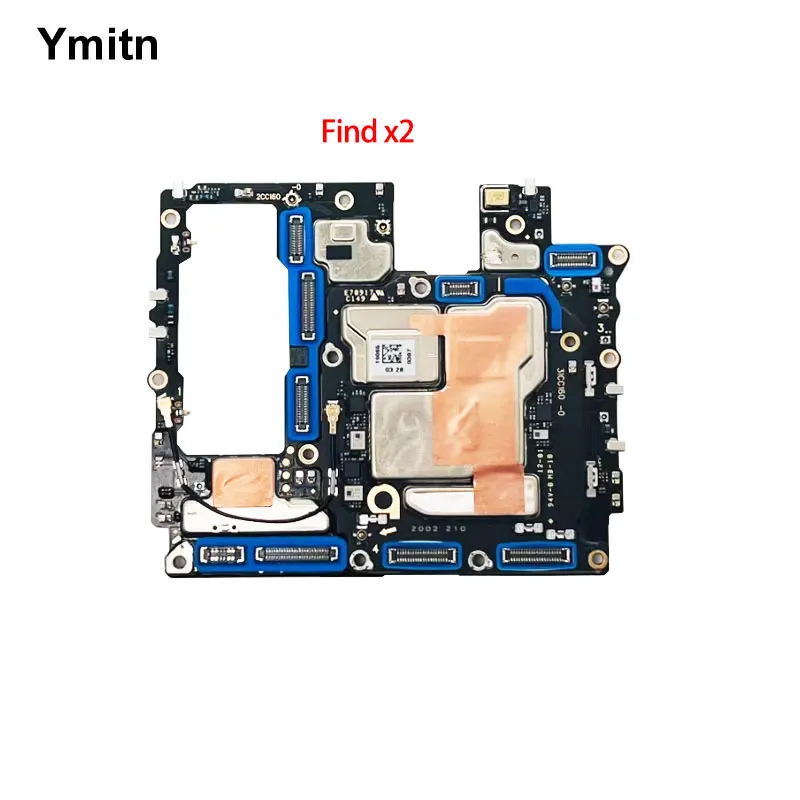 Ymitn Unlocked Main Board Mainboard Motherboard With Chips Circuits Flex Cable For Oppo Find X2 Findx2 X2pro