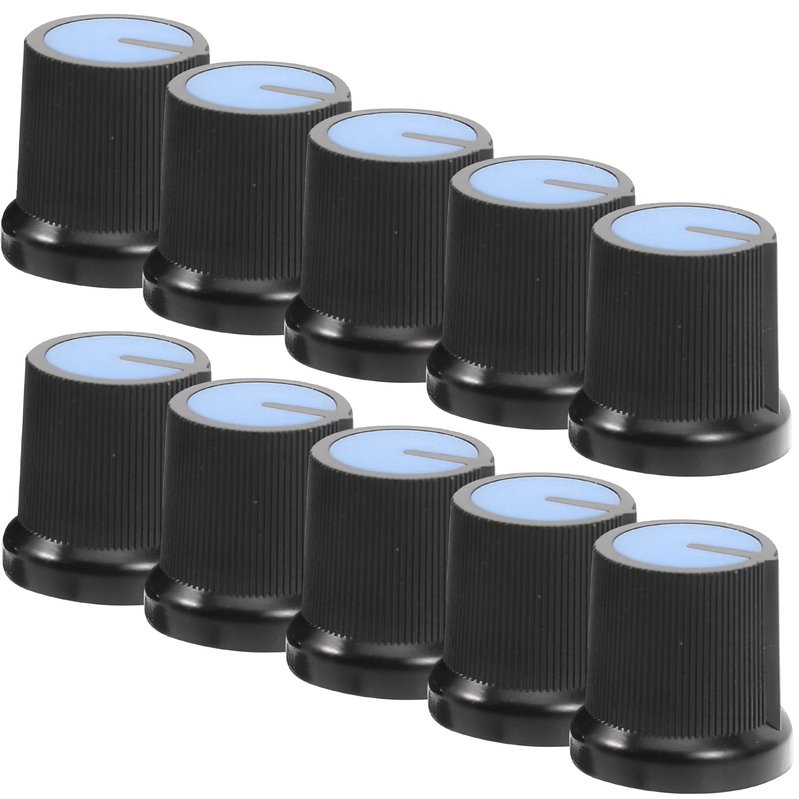 

100Pcs Fine Workmanship 6mm Guitar Volume Knob Caps Easy Installation Replacement Volume Control Knob Guitar Knobs