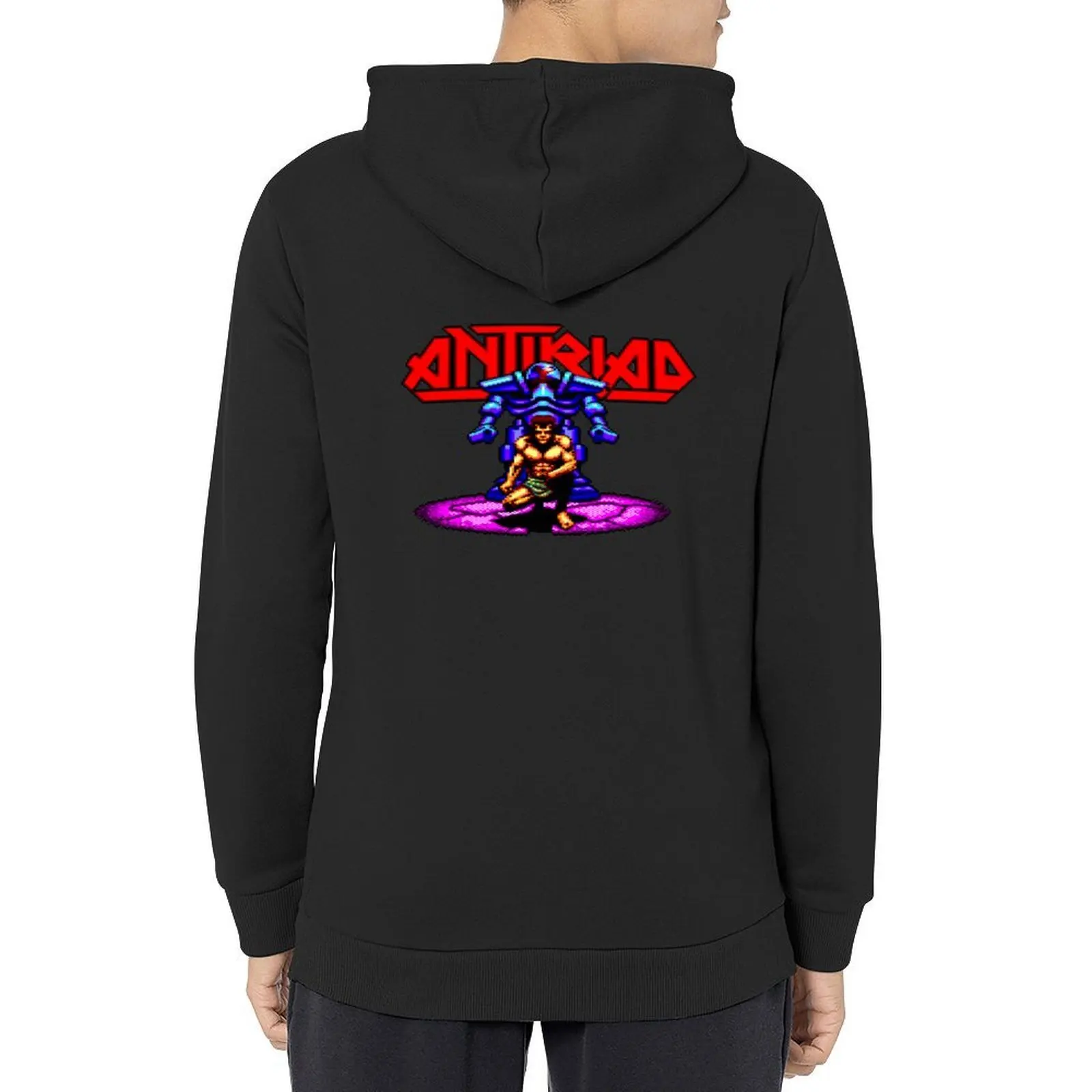 

Antiriad Amstrad CPC Videogames Pixel Art Hoodie winter clothes anime clothing graphic t shirts men hoodies for men high quality