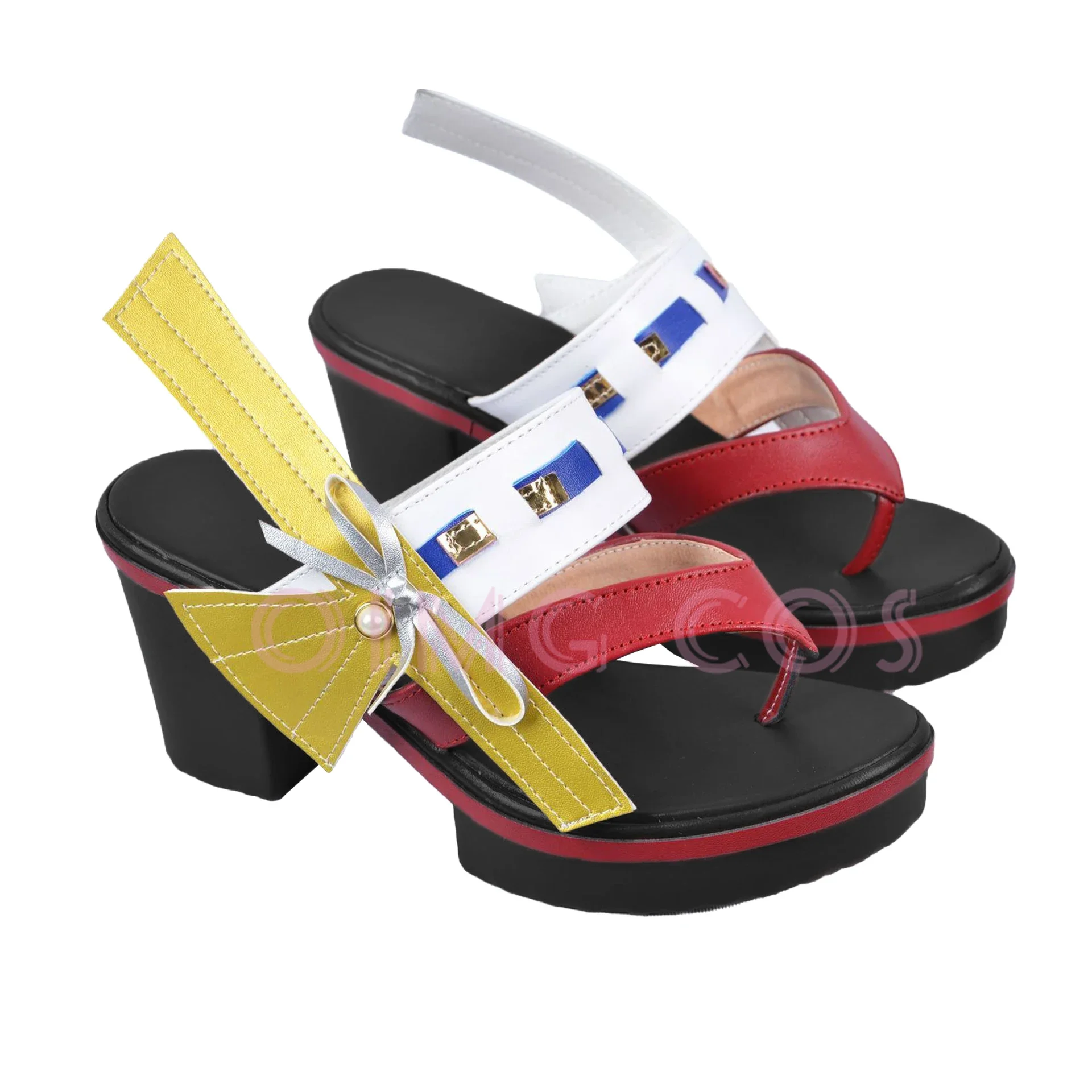 Genshin Impact Yae Miko Cosplay Anime chaussures chinoises Style Halloween pour hommes jeu