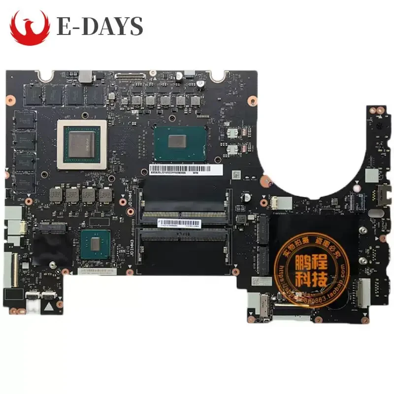 For Lenovo Y900-17ISK Laptop Motherboard.With I7 6700HQ CPU GTX980M 8GB GPU DDR4 NM-A571 Main Board 100% Work