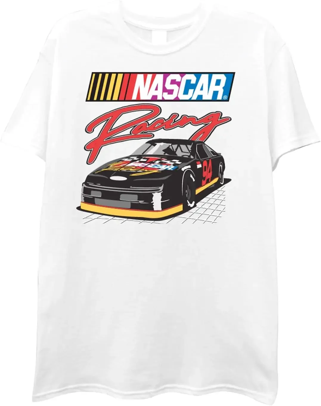 NASCAR Vintage Daytona 500 Shirt Racing Mens Graphic T-Shirt High Quality O-Neck Short Sleeves 100% Cotton T-Shirt Tops 50986