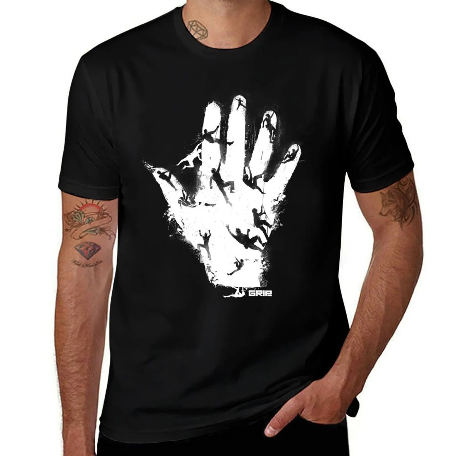 

Hand climb redux T-Shirt cotton t shirt pack man t shirt graphic T-Shirt