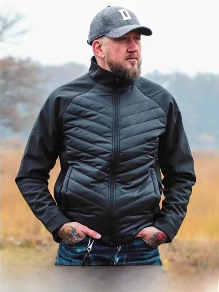 

Американская легкая теплая хлопковая куртка для мужчин с воротником-стойкой, водонепроницаемая, осенне-зимняя, для повседневной носки, молодежная модная верхняя одежда