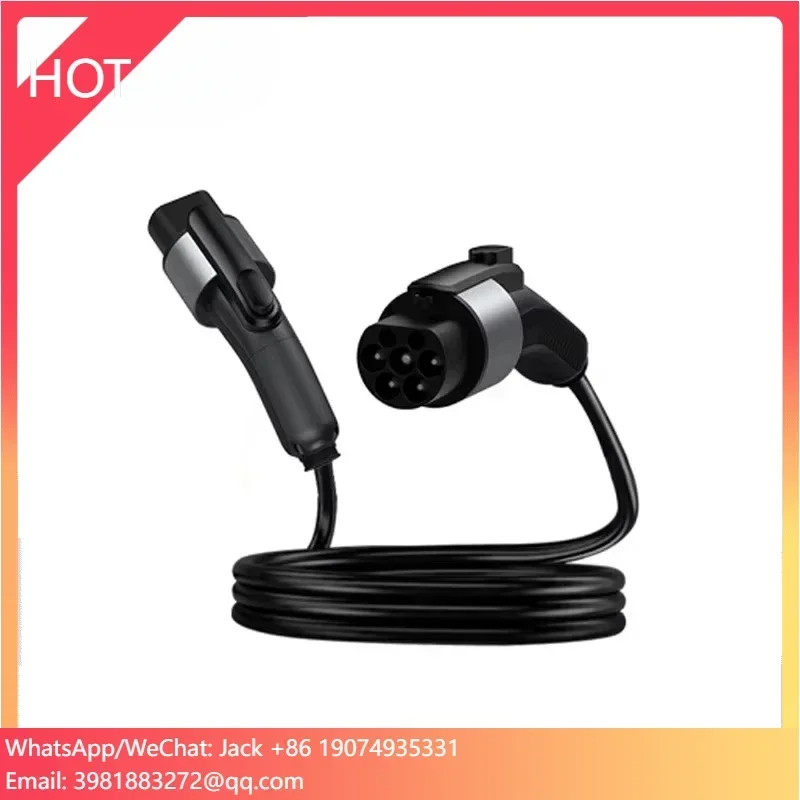 

NACS EV Extension Cable Type 1 Type 2 GBT EV Charging Cable Extension Cord For Level 2 EV Charger Station