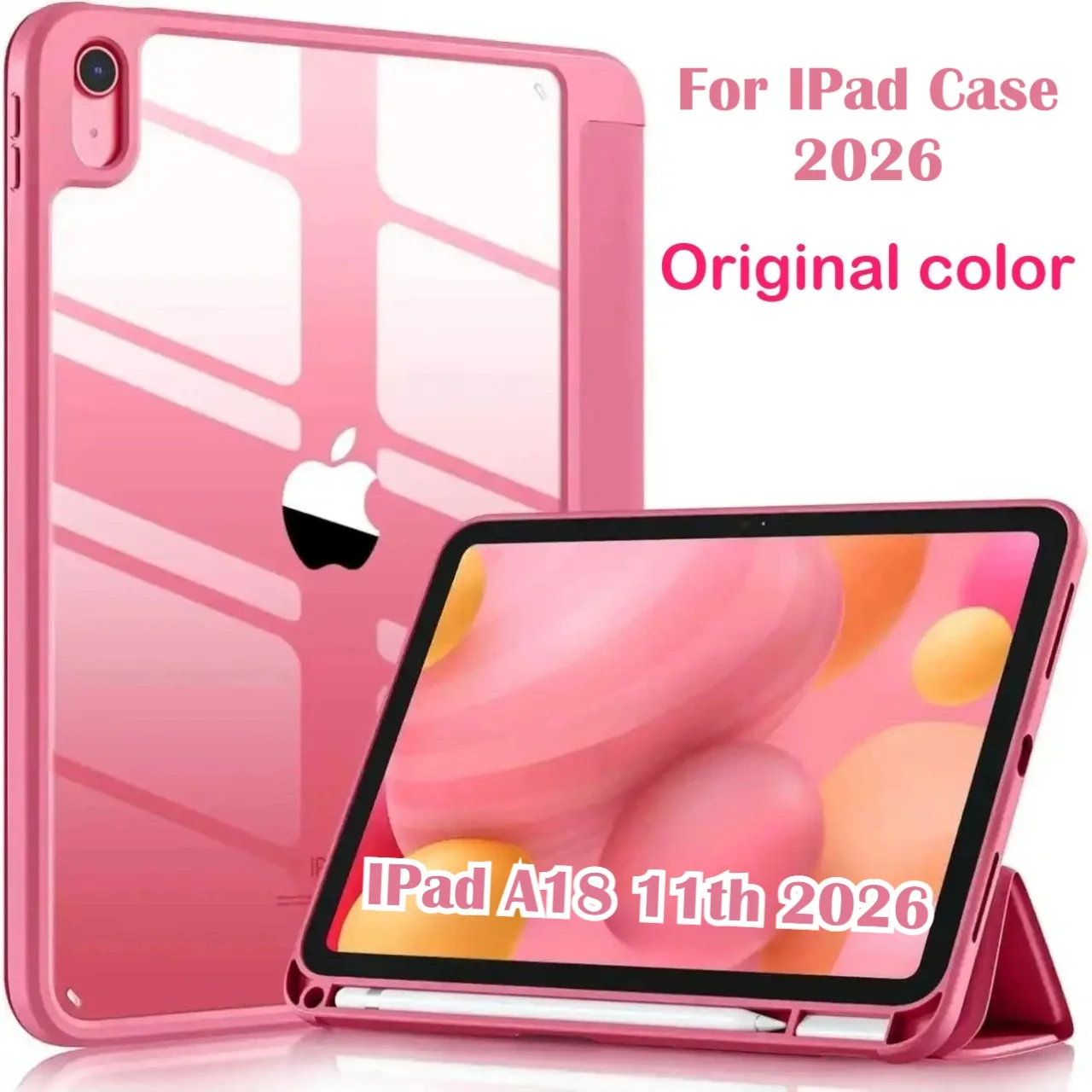 New Tablet Case for IPad (A18) 12th 2026 A16 11