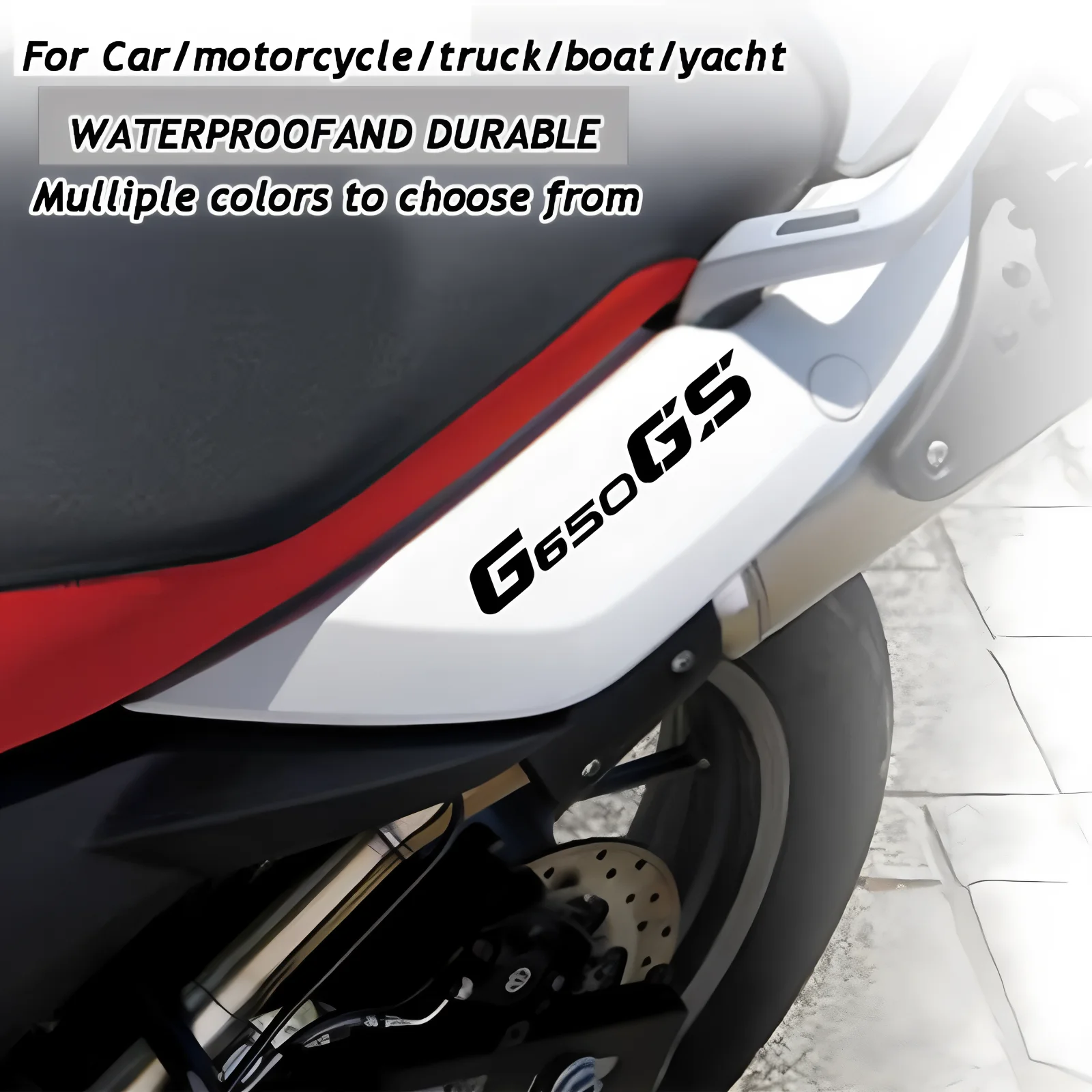 

Motorcycle Sticker Waterproof Decals for BMW G650GS Accessories G650 G 650 GS 650GS 2009-2016 2011 2012 2013 2014 2015 Stickers