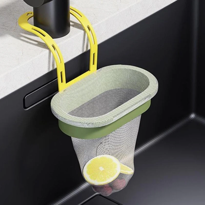 Sink Strainer Made From Abs With Fine Mesh And 50 Sink Strainer Net Bags For Food Waste Collection And Drain Maintenance