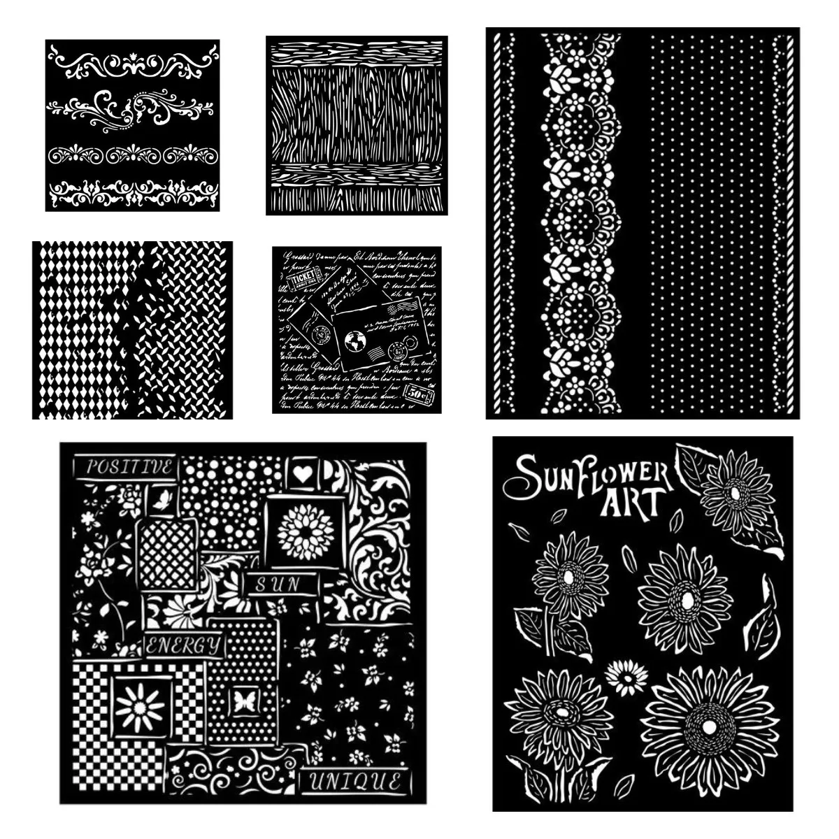 Borders and Lace Double Texture Arrival New Holiday Decorations Layering Drawing Stencils Scrapbooking Coloring Folders