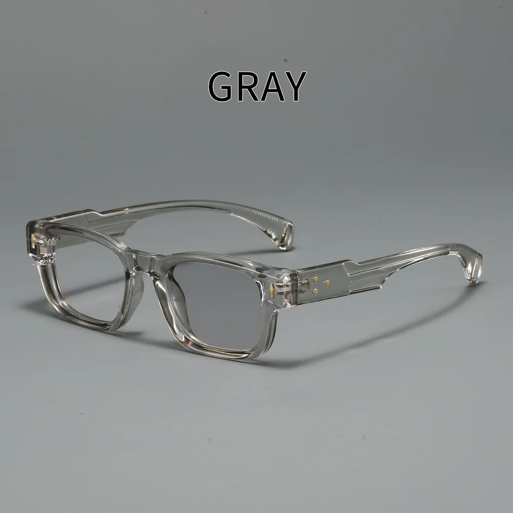 

Classic Photochromic Reading Glasses Square Frame HD Blue Light Protection Presbyopia Glasses Unisex Far Sight Glasses