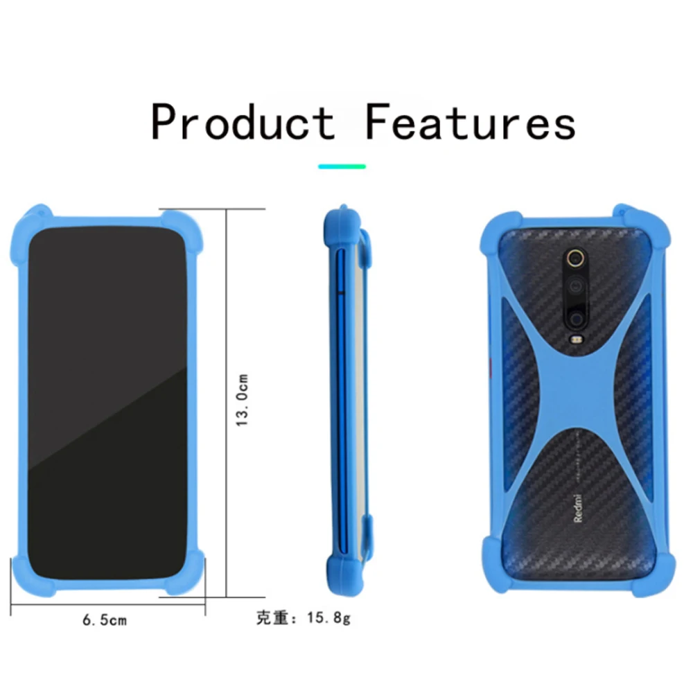 For BQ Aquaris X2 X Pro U U2 Lite V X5 E5 M5 E5s C VS VsmJOY Active 1 Case Universal Cell Phone Soft Silicone Bumper Skin Case