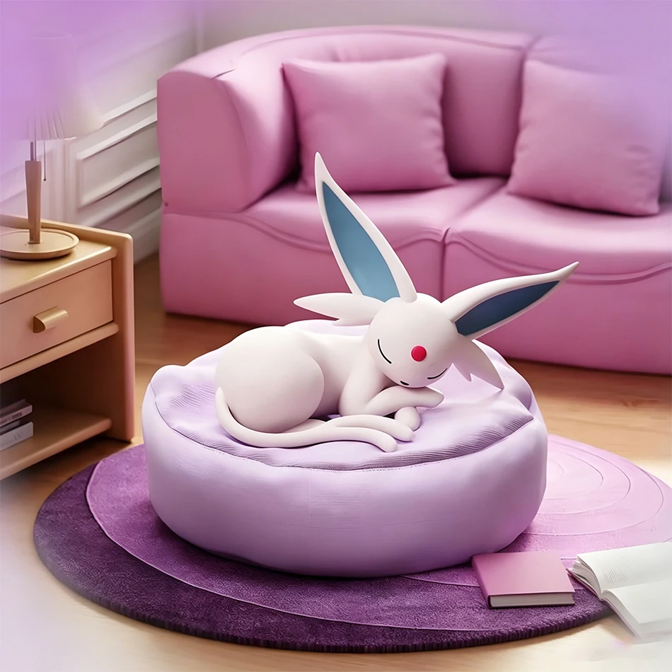 9pcs Anime Pokémon Eevee Figure Blind Box Toys Multi Form Series PVC Model Desktop Decoration Ornament birthday Christmas Gift view 5