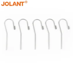 5pcs JOLANT Stainless Steel 2mm Dental Lip Hook Root Canal Measuring Accessories Lip Mouth Hook Apex Locator Tool for Dentists