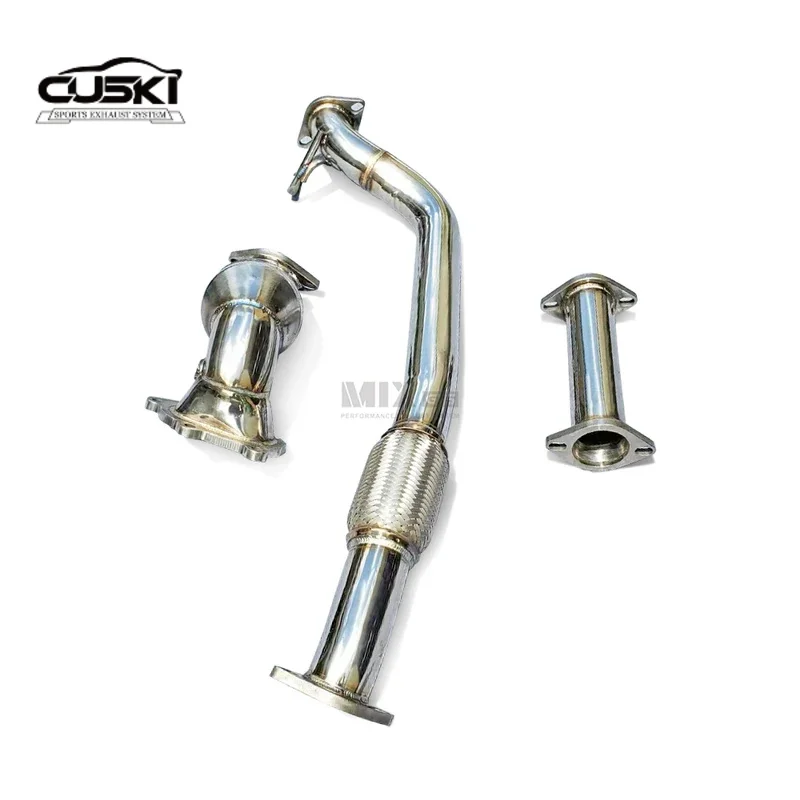 

Подходит для модификации выхлопной системы автомобиля Hyundai Rolls TUSCANI 2.0T с водосточной трубой без кошек из нержавеющей стали.