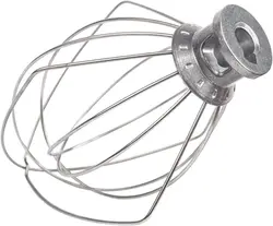 K45WW Wire Whip Attachment for Tilt-Head Stand Mixer for KitchenAid Stainless Steel Egg Cream Stirrer, Flour Cake Balloon Whisk