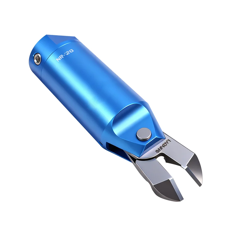 Efficient Aluminum Alloy Pneumatic Air Nippers Scissors Cutters Pliers Fittings for Plastic Sprue Cutting Automation
