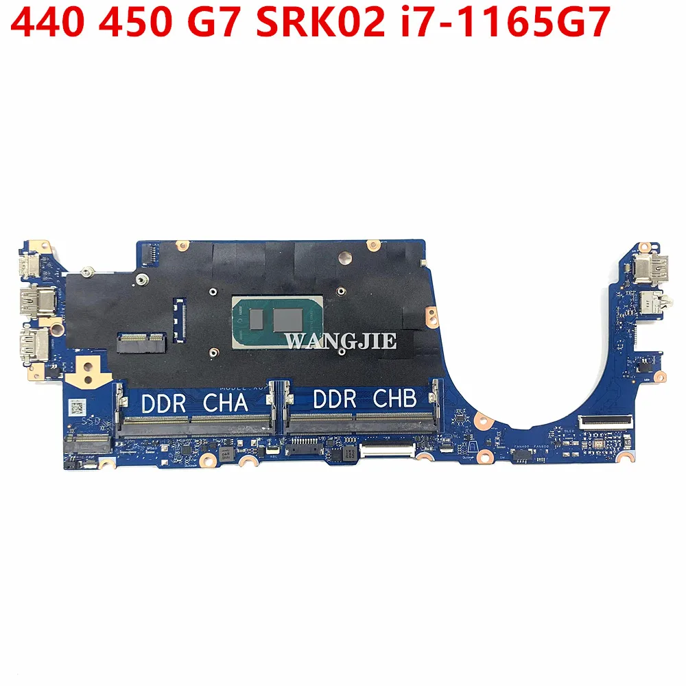 For HP ProBook 450 G7 Laptop Motherboard DAX8PMB18A0 DAX8MMB18D0 SRK02 i7-1165G7 100% Working