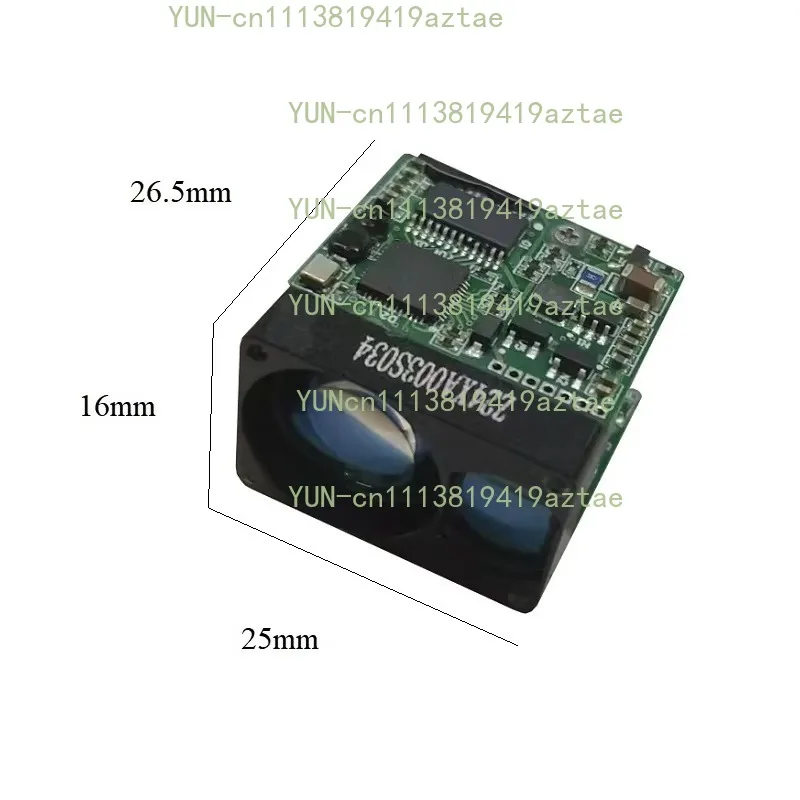 Distance Sensor 2 km Serial Long Distance Laser Range Finder Module 2000m Micro Laser Rangefinder Module With 905nm