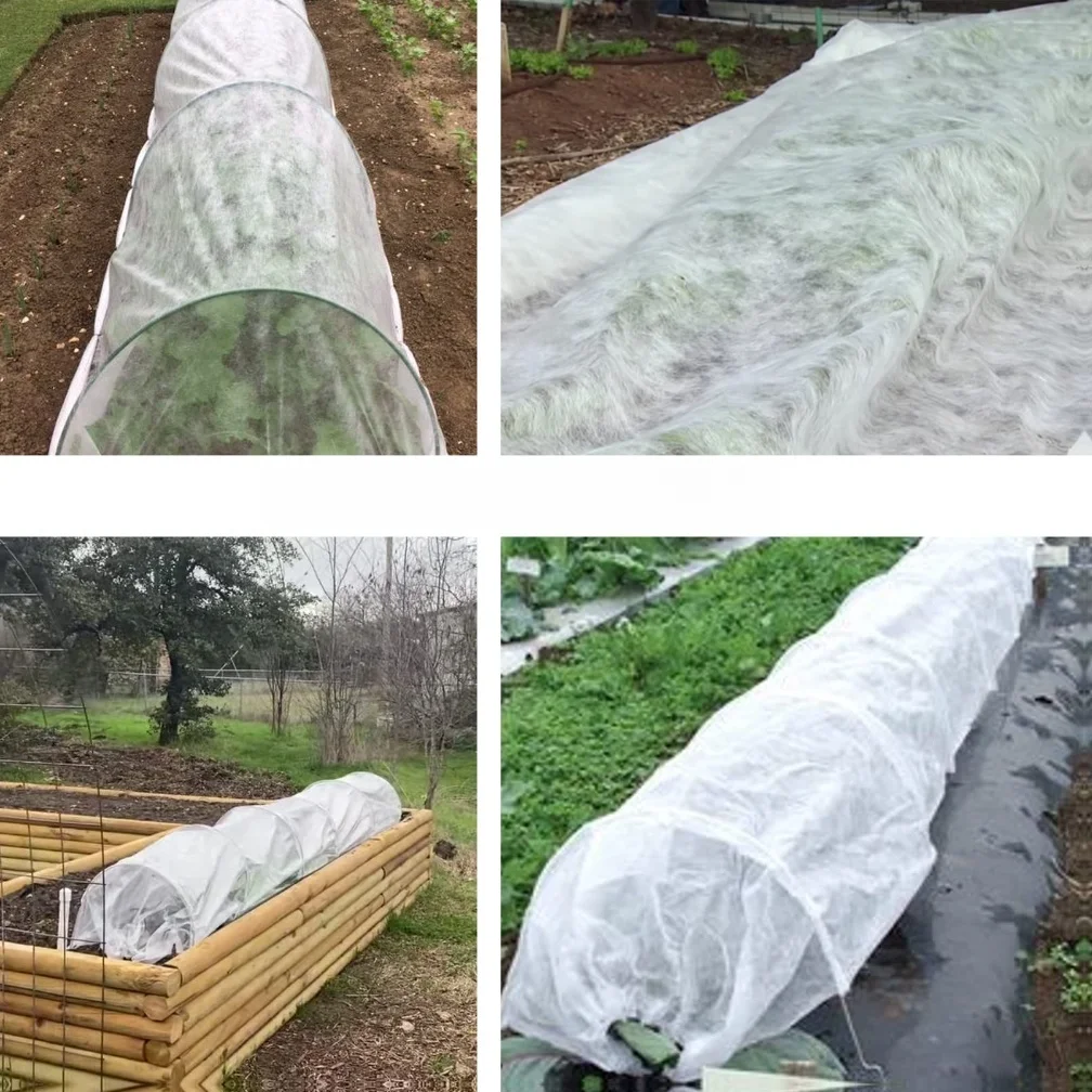 Cold Proof Non Woven Fabric for Plant Winter Protection Tear Resistant and Breathable Cover for Gardens and Balconies